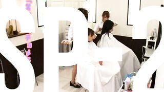 Funny JAV: Man visits the hairdressers #1