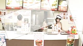 Fast food restaurant in Japan