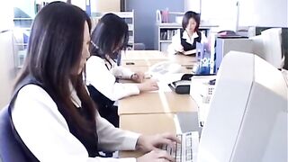 Funny JAV: Always make sure your phone is switched off in the workplace! #1