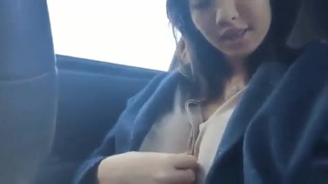 Fantastic Asian Road Trip Tits With a Side of Pussy Play