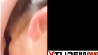 Japanese Amateur: Amateur Japanese Girl Finishing Guy Off With Her Hand #3