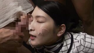 Japanese: Super sticky cum covered face #2