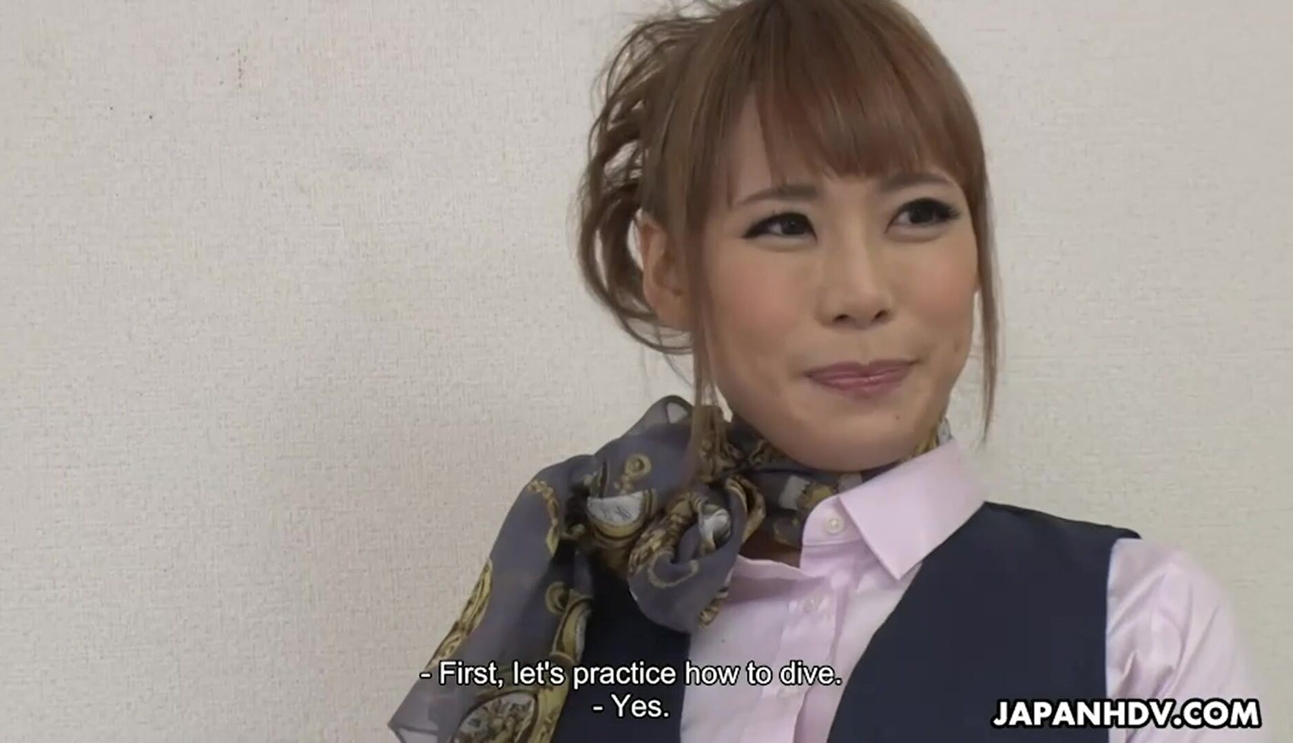 Ann Takase is teaching students how to scuba dive today