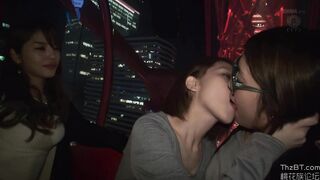 Japanese Kissing: Nanako Tsukishima, Sora Shiina and Yuri Nikaidou #4