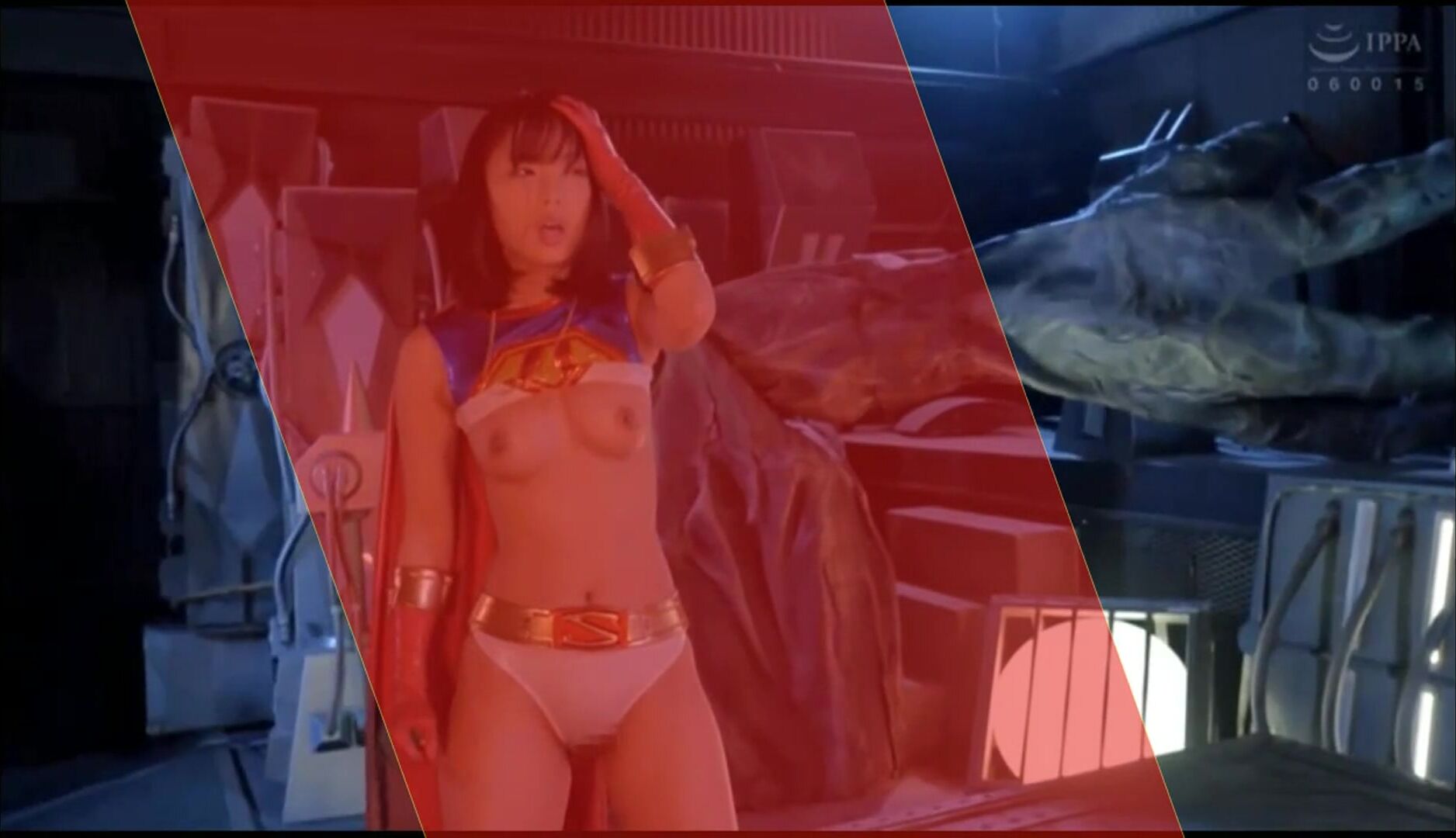 Superheroine goes rogue against her sidekick and the enemy gets punished too